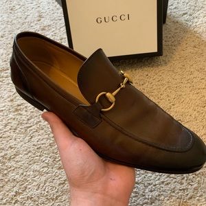 Gucci Jordaan Loafers Size 9.5 (UK) 11 (US)